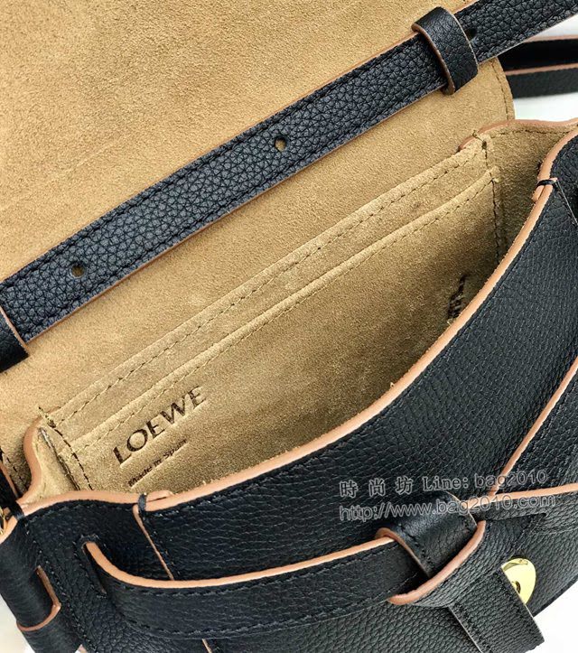 LOEWE包包 羅意威迷你Gate dual手袋 羅意威肩背斜挎腰包 10121  tcl1346